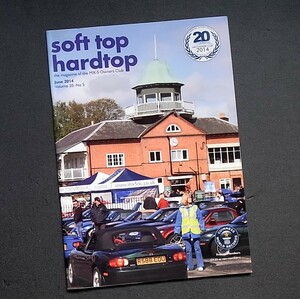 英国雑誌　soft top hard top MX-5（ロードスター） オーナークラブ　2014－6
