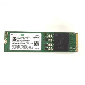 S61122156 SK hynix NVMe 512GB SSD 1点 使用時間：2218【中古動作品】