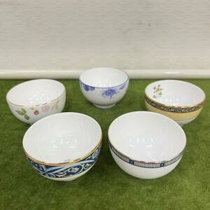 ★☆ 西洋陶磁/陶磁器 WEDGWOOD/ウェッジウッド ジャパニーズ ティーカップ 5客/ブループラム/サムライ など/サイズ 画像参照