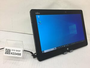 ジャンク/FUJITSU ARROWS Tab Q665/M FARQ07001/Core M-5Y10c 0.80GHz/128GB/4GB/11.6インチ/Windows10 Pro/高解像度/第5世代/AC欠品