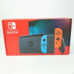 056 任天堂 Nintendo Switch ニンテンドースイッチ 本体 強化版 ネオン HAD-S-KABAA　※中古