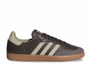 adidas Originals Samba OG "Brown/Putty Grey/Gold Metallic" 25.5cm ID1481