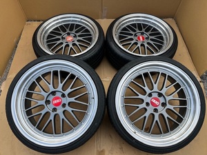 BBS LMタイプ アルファード、ヴェルファイア、エスティマ、クラウンマジェスタ、シーマ、ノア、アリスト、10J+40 8.5J35 PCD114.3 20インチ