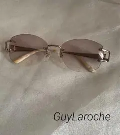 Guy Laroche 薄いピンクレンズ サングラス