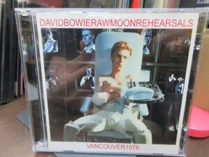 角9｜無傷★2CD★David Bowie（デヴィッド・ボウイ）｜「RAWMOONREHEARSALSVANCOUVER1976」