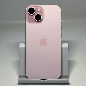 1円~【初期化済み】アップル Apple iPhone 15 256GB ピンク SIMフリー MTMP3J/A ACロック解除済み 本体のみ GK-100123-6