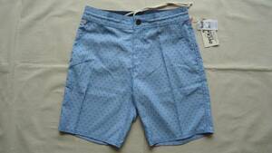 Vans Oxford Polka Dot Shorts 水色 32inch %off SB Surf サーフ バンズ スケートボード サーフショーツ レターパックライト