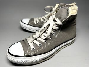 【即決】CONVERSE 25cm ハイカットスニーカー コンバース US6.5 オールスター ALL STAR グレー オシャレ 人気 