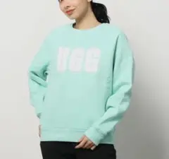 UGG Madeline Fuzzy Logo Crewneck