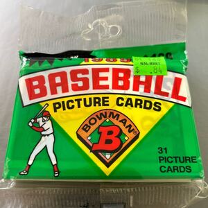 メジャーリーグ　1989 Bowman 未開封1パック　