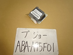 プジョー　25年　ABA-A95F01　エアバックコンピューター　98 033 804 80　5E YBAA 0106087