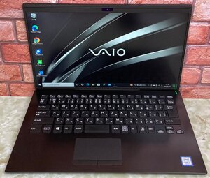 1円～ ●SONY VAIO Pro PK / Core i3 8145U (2.10GHz) / メモリ 4GB / SSD 128GB / 14型 フルHD (1920×1080) / Windows10 Pro 64bit