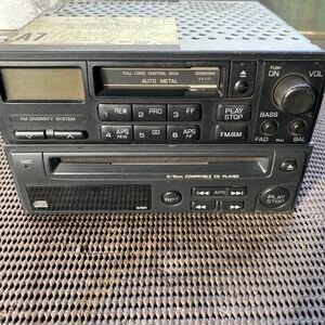 当時物　日産純正　CD/カセット　Xanavi MODEL NO.CSK-9801K .SONY MODEL NO.CDX-5N24W 動作未確認　ジャンク