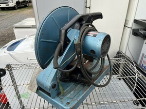 ○ 新ダイワ 高速切断機 L140S-N ライトカッタ 鉄工 100V 切断動作確認済 カッター 砥石直径355 内径25.4 中古品 ③