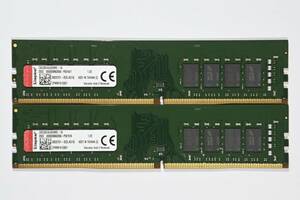 動作保証★メモリー PC4-21300 DDR4-2666 32GB(16GBx2)Kingston エラー無★054