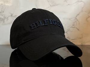 【未使用品】574KA★TOMMY HILFIGERトミー・ヒルフィガ－ キャップ 帽子CAP 上品で高級感のあるネイビーのコットン素材《FREEサイズ》