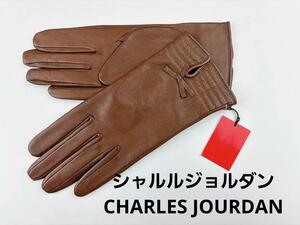 特価！即決★シャルルジョルダンCHARLES JOURDAN　革手袋　№1129-3　新品