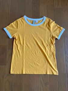 ◎38 H&M リンガーTシャツ XSサイズ