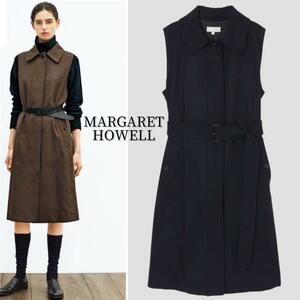 MARGARET HOWELL 定価7.1万 DRY WOOLTWILLドレス