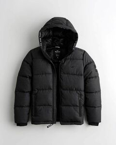 * 正規品 HOLLISTER Co. ホリスター ダウンジャケット Prad Down Jacket L / Dark Gray Prad *