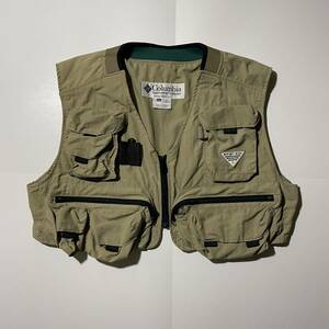 90s- Columbia PFG フィッシングベスト ヴィンテージ