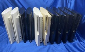 1円スタート　ジャンク PS3 プレイステーション3 　薄型　本体　10台（4200B 1台+4000B 3台+3000A 2台+2000A 4台)　　K