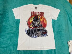 MOTLEY CRUE モトリー・クルー Tシャツ M バンドT ロックT ツアーT Shout at the Devil Dr.Feelgood Theatre of Pain