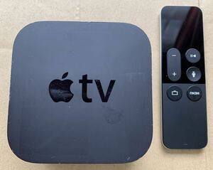 【動作確認済】Apple TV 第4世代 A1625 32GB リモコン/A1513付属