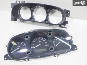 実動外し！！ ジャガー 純正 J72RA XJ8 右ハンドル スピードメーター タコメーター 2W9F-10849-BK メーターフード付 2W93-F042C60 棚15H