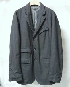 17AW Engineered Garments エンジニアードガーメンツ Andover Jacket Worsted Heavy Wool アンドーバー ジャケット M Dｋ.Grey