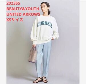 未使用＊BEAUTY&YOUTH UNITED ARROWS テーパードパンツ 清涼感 綺麗めリネン風