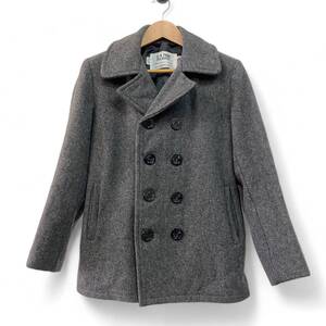 Schott ショット ピーコート グレー 36　240526Z040