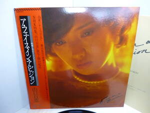 帯付　LP　 山口百恵　/　A FACE IN A VISION　/　CBS ソニー　 25AH 673