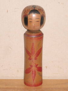 こけし#64 伊藤長一 高さ15.3cm 鳴子系(検索 木工芸民芸品観光地お土産