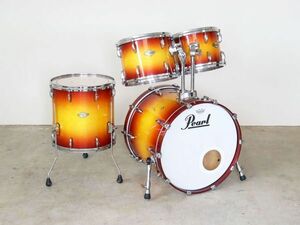 【中古】Pearl Masters Premium Birch 4pc Vintage Sunburst ドラムセット 【2024090005866】