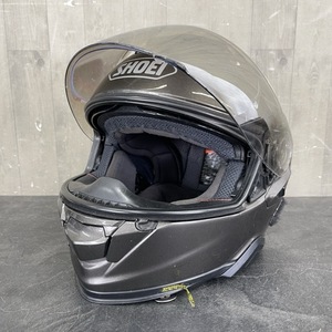 フルフェイスヘルメット【中古】SHOEI ショウエイ GT-Air II Lサイズ 59cm グレー系 2019年製 オートバイ バイク PSC /510461