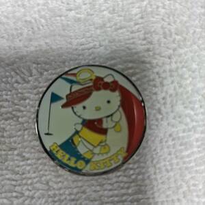 【ＨＥＬＬＯ　ＫＩＴＴＹ　ハローキティ】　マグネットボールマーカー 中古品