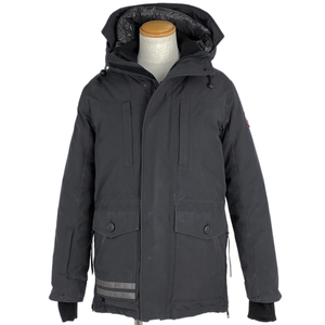 カナダグース CANADA GOOSE トロント ダウンジャケット TORONTO ライナー付き アウター ダウンジャケット ブラック メンズ 【中古】