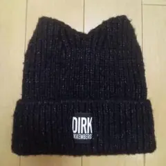 【美品】dirk bikkembergs 猫耳　ニット帽