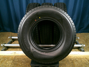 DUNLOP ダンロップ WINTERMAXX SJ8 225/80R15 105Q 2022年製造 イボ付き バリ山 深溝 ほぼ未使用中古 4本セット スタッドレスタイヤ