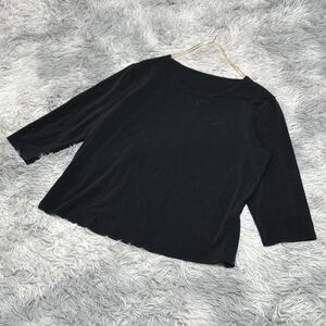 【日本製】BON CILIE Tシャツ【11】 ストレッチ レディース 黒系