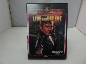 UD157★DVD 死ぬのは奴らだ 特別編 LIVEandLET DIE 007 セル版 盤面良好 ケース・ジャケット付き