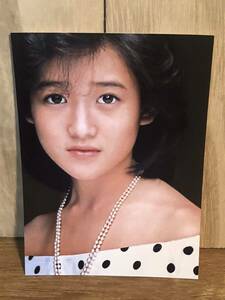 新品　当時物　アイドル　ブロマイド　岡田有希子　YUKIKO OKADA vintage retoro 昭和レトロ　駄玩具　引物　パチ　無版権　f