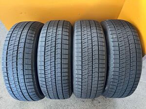 【5711】225/60R17 4本セット冬タイヤバリ山BRIDGESTONE BLIZZAK VRX2【2020年】