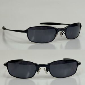 良品!OAKLEY オークリー Square Wire 2.0 Dark Black Iridium サングラス 廃盤品 ビンテージ　USA