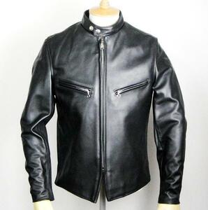 SCHOTT(ショット) 3950085 641XX 60s STAND RIDERS JACKET(スタンドライダースジャケット) BLACK ブラック-34インチ