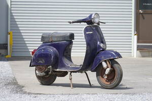 ベスパ　VESPA　50SS　V5SA2T　鉄スクーター　ジャンク　キック降ります　押し引きできます　群馬　館林