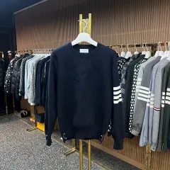 【雷市場（ポンジャン）商品韓国直送】 Thom Browne(トム・ブラウン) ミラノステッチ ゴールド ニット セーター 4 サイズ