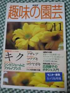 NHK趣味の園芸 1998年11月号