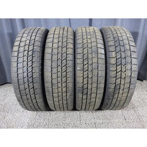 グッドイヤー ICENAVI8 155/65R14 4本SET◎2021年製9分山スタッドレス◎中古 特筆すべき損傷なし◎旭川手渡し可◎タント、N-BOX等に